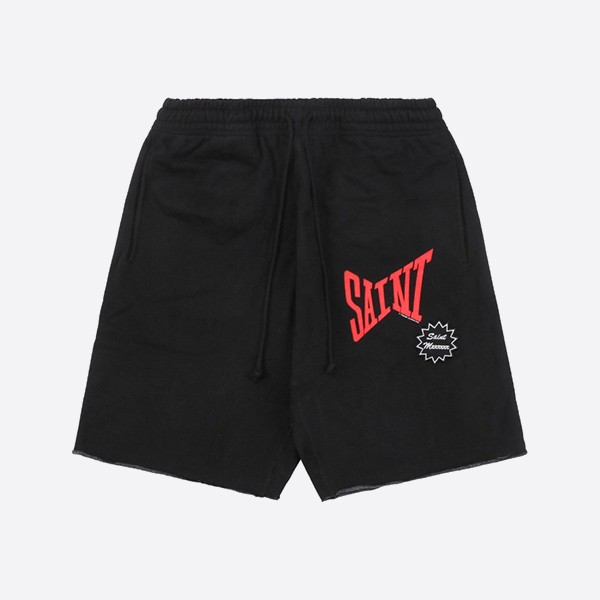 레플 세인트 마이클 스웨트 쇼트 세인트 레드 블랙 레플리카
