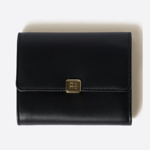 레플 미우미우 로고 레더 월렛 5MH040_2CVX_F0002 레플리카