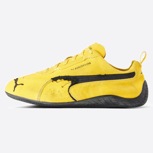 푸마 x 발렌시아가 가죽 스웨이드 로우탑 슈즈 847146WSDSD7010