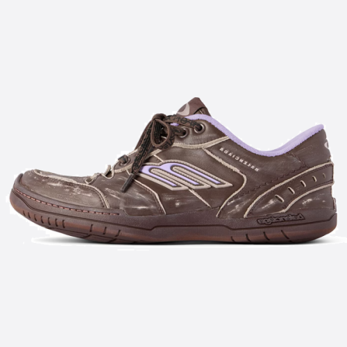 발렌시아가 소가죽 디스트레스드 캐주얼 슈즈 841763WCURS2050