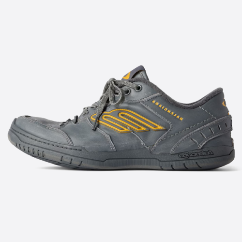 발렌시아가 소가죽 디스트레스드 캐주얼 슈즈 841765WCURB1180