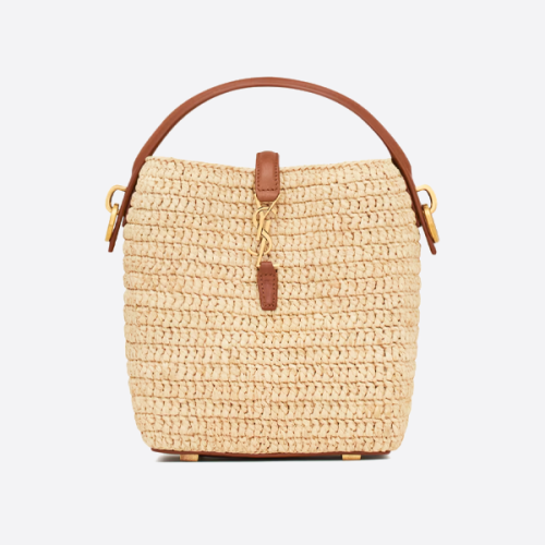 이브 생 로랑 오리지널 라피아 여성용 미니 백 765870GAAFC2080