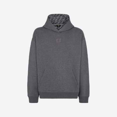 펜디 자수 후드 스웨트셔츠