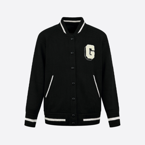 지방시 니트 야구 재킷