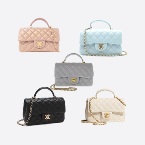 샤넬 신상 램스킨 플랩백 풀가죽 여성용 가방 AT230602