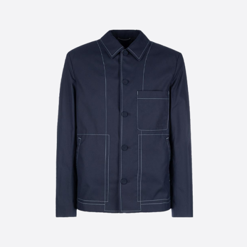 디올 오픈 스티치 쓰리포켓 워크 재킷