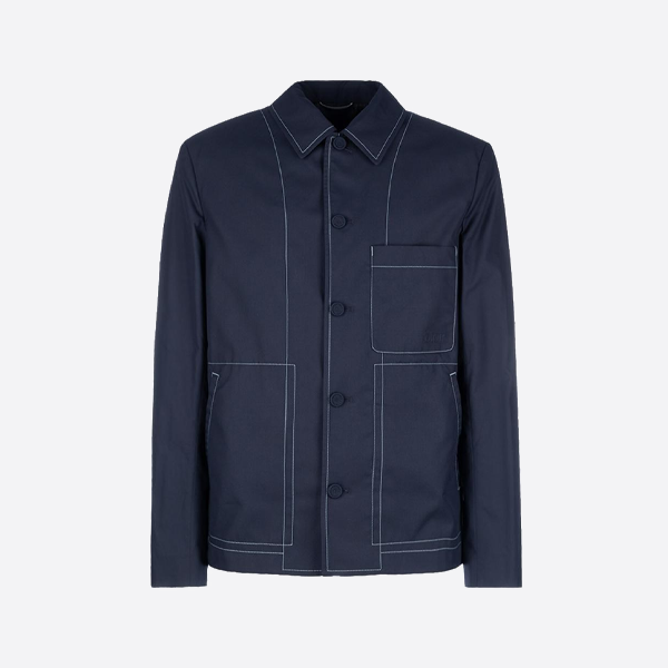 디올 오픈 스티치 쓰리포켓 워크 재킷