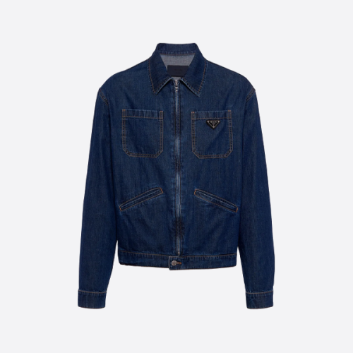 프라다 4포켓 데님 재킷