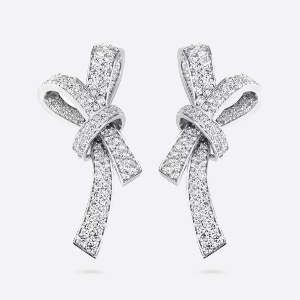 샤넬 리본 귀걸이