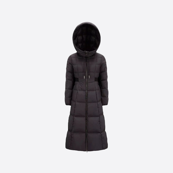 몽클레르 맥시 롱 후드 다운 코트