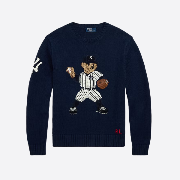 랄프 로렌 x 뉴욕 양키스 폴로 베어 스웨터