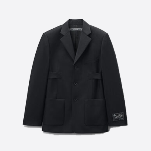 알렉산더 왕 테일러드 울 블렌드 재킷 블랙