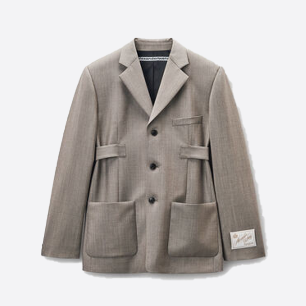 알렉산더 왕 테일러드 울 블렌드 재킷 그레이지