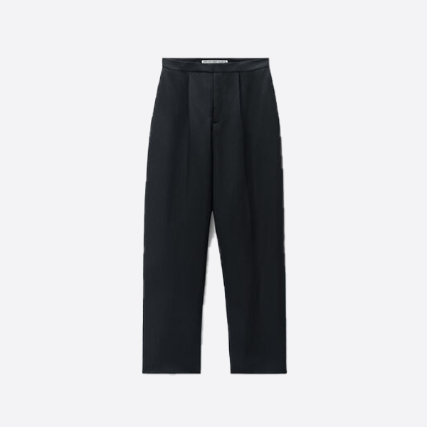 알렉산더 왕 울 블렌드 하이웨이스트 팬츠 블랙