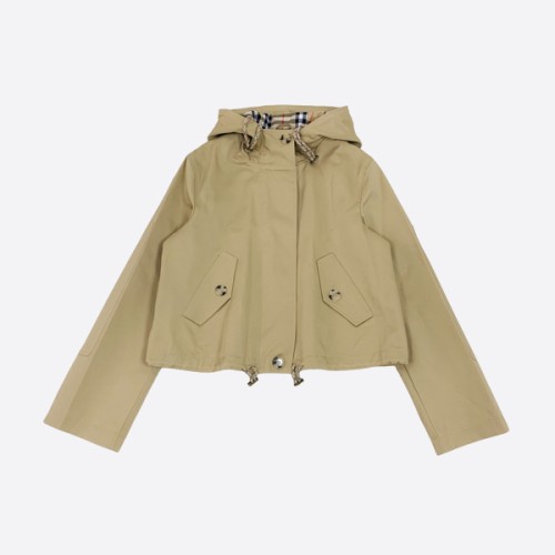 BURBERRY Hooded Short Jacket