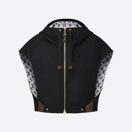 LOUIS VUITTON Monogram Hooded Vest