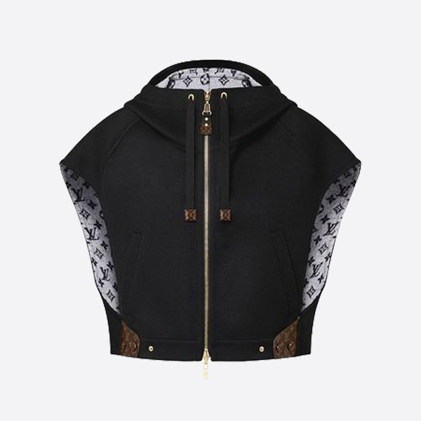 LOUIS VUITTON Monogram Hooded Vest