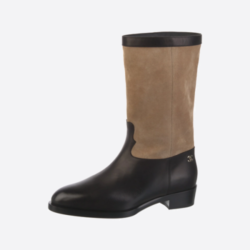 샤넬 데님 앵클 부츠 G46589