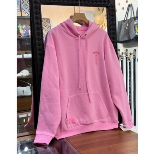 크롬하츠 체리 블라썸 핑크 한정판 후드 스웨트셔츠 120333