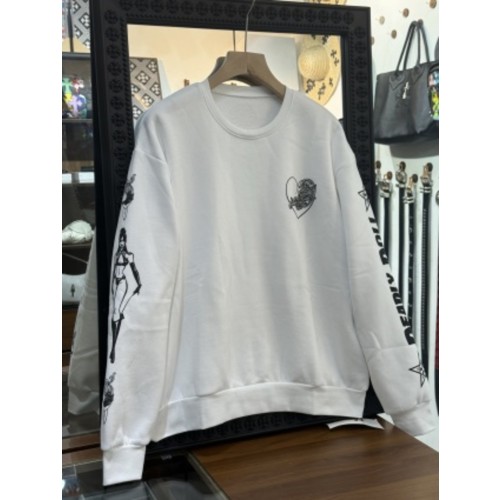 크롬하츠 바인 하트 크루넥 스웨트셔츠 120337