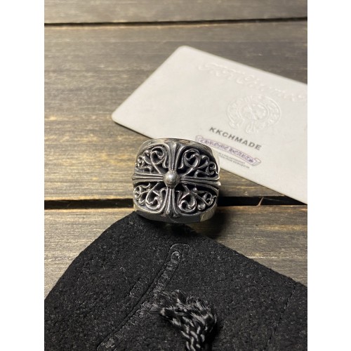 크롬하츠 오벌 크로스 바인 링