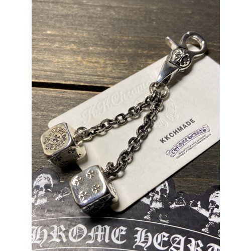 크롬하츠 도박의 신 주사위 열쇠고리