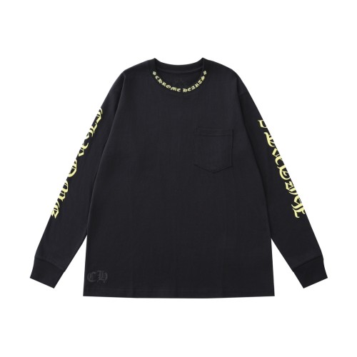 크롬하츠 산스크리트 프린트 롱슬리브