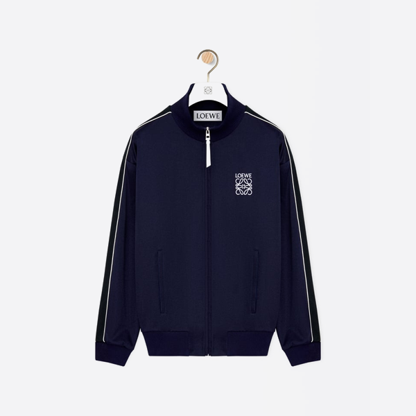 Loewe embroidered sports zipper jacket