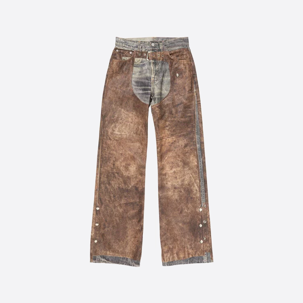 여드름 잉크젯 청바지