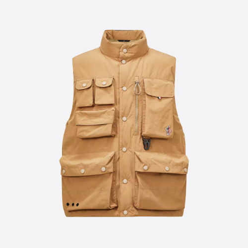 몽클레르 구스다운 조끼(카키)