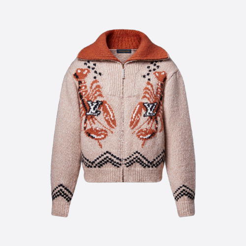 루이비통 울 랍스터 카디건 재킷