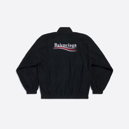 발렌시아가 코카콜라 로고 스탠드 칼라 재킷 캐주얼 코트