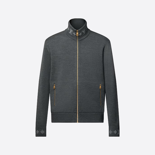 루이비통 2025년 신작 남성 더블 페이스 울 니트 재킷