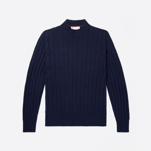 브루넬로 쿠치넬리 크루넥 스웨터