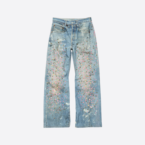 아크네 스튜디오 미나미 아오야마 리미티드 에디션 3D 리벳 데님 팬츠