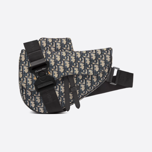 디올 캔버스 새들백 남성용 체스트백 크로스바디백 1ADPO093YKY_H28E