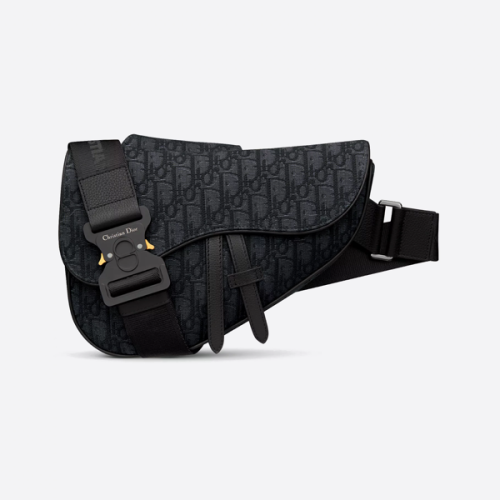 디올 캔버스 새들백 남성용 체스트백 크로스바디백 1ADPO093YKY_H00N