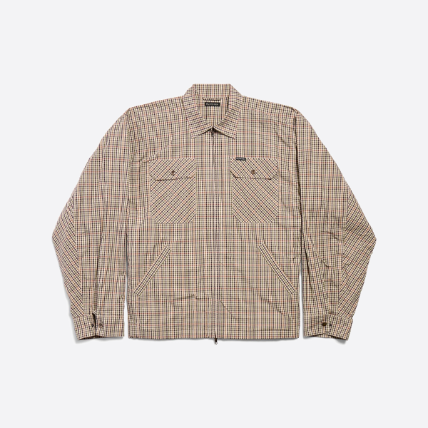 발렌시아가 셔츠 지퍼 재킷