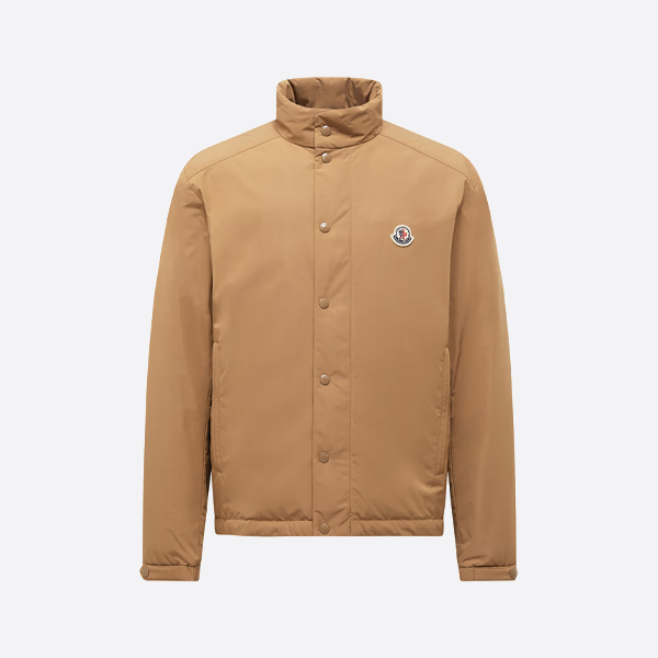 프라다 다운 재킷 캐멀