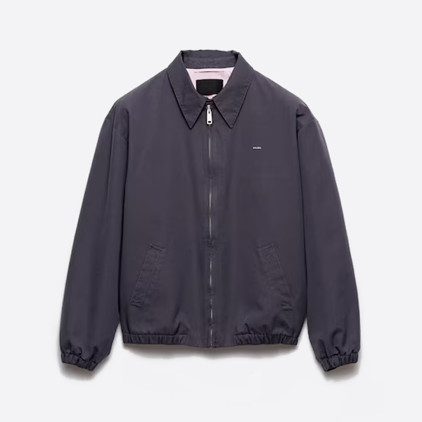 프라다 컬러 블록 재킷, 회색