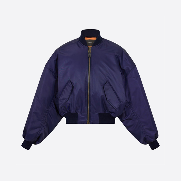 발렌시아가 오버사이즈 숏플라이트 코튼 재킷