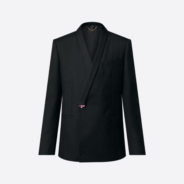 루이비통 핑크 플로럴 수트 재킷