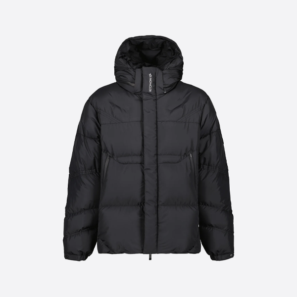 몽클레르 솔리드 컬러 다운 재킷