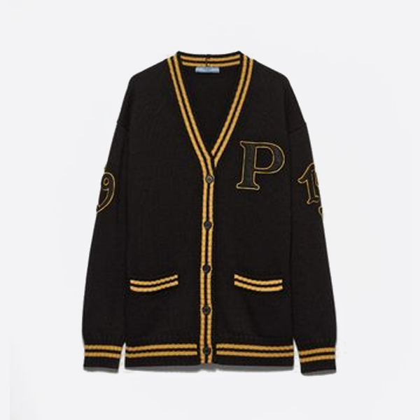 프라다 니트 가디건