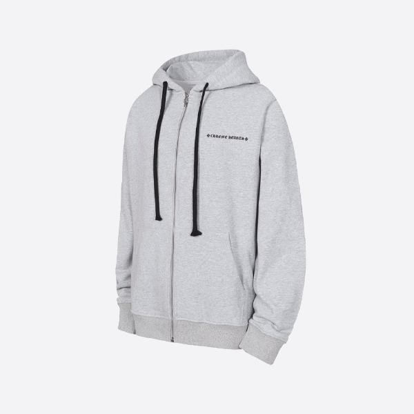 크롬하츠 백소드 지퍼 후드티