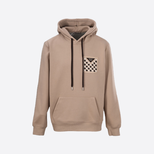 보테가 베네타 우븐 포켓 후드 스웨트셔츠