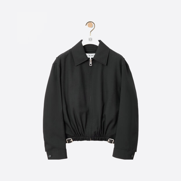 로에베 로고 자수 재킷