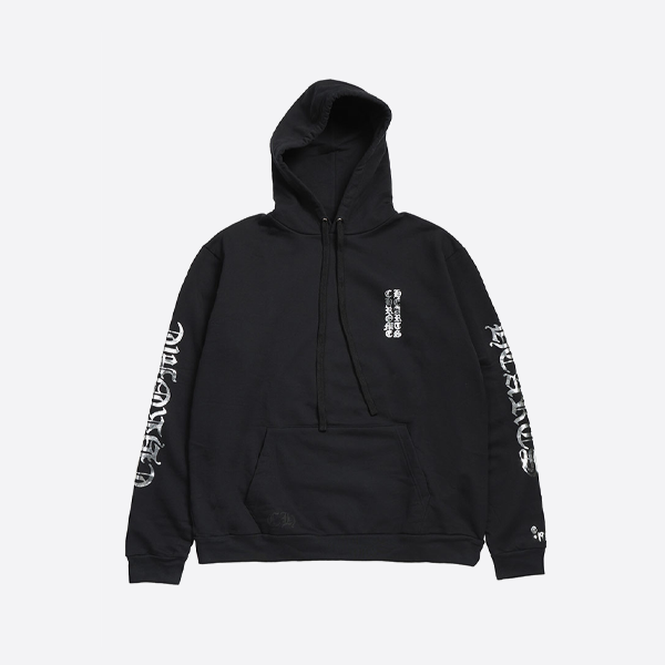 크롬하츠 1988 한정판 포일 컬러 프린트 후드티