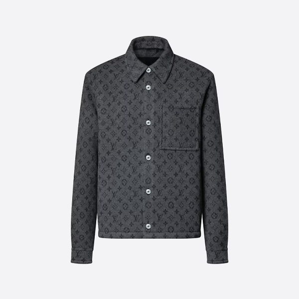 루이비통 양면 울 코트