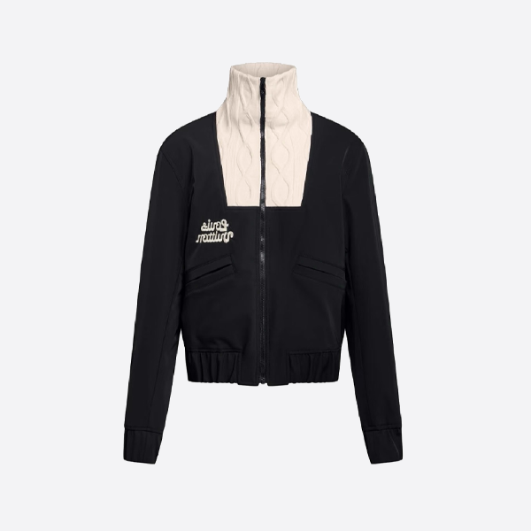 루이비통 케이블 니트 벨티드 재킷